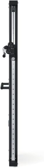 ATLETICA Monolit | Wandzugstation | Duale Kabelzugstation | Nur 21cm Gerätetiefe | Passt in jeden Raum 2x60kg Gewichtsblöcke