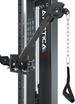 ATLETICA Kronika | Duale Kabelzugstation | Cable Pull Station | 90kg Gewichtsblock | Grenzenlose Einstellmöglichkeiten | Maximale Bewegungsfreiheit