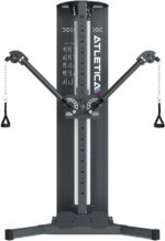 ATLETICA Kronika | Duale Kabelzugstation | Cable Pull Station | 90kg Gewichtsblock | Grenzenlose Einstellmöglichkeiten | Maximale Bewegungsfreiheit