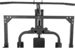 GORILLA SPORTS® Kraftstation - Verstellbar, mit Hantelbank, Latzug, Butterfly, Beincurl, Curlpult, 237x119x209,5cm, aus Stahl - Multifunktionale Fitnessstation, Multigym, Krafttraining, für Zuhause