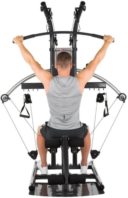 HAMMER Finnlo Kraftstation Bio Force, TNT-Widerstandstechnologie, 110 kg Zuggewicht, über 100 Übungen - Fitnessgeräte für Zuhause Home Gym Sport Gerät