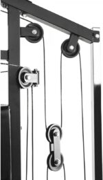 GORILLA SPORTS® Kraftstation - Verstellbar, mit Hantelbank, Latzug, Butterfly, Beincurl, Curlpult, 237x119x209,5cm, aus Stahl - Multifunktionale Fitnessstation, Multigym, Krafttraining, für Zuhause
