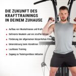 Hammer Kraftstation Bio Force Extreme Sixpack Plus - Ganzkörpertrainer mit über 100 Übungen mit 125 kg Gesamtwiderstand, Fitnessstation, Tablethalter, Ganzkörpertrainer