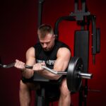 GORILLA SPORTS® Kraftstation - Verstellbar, mit Hantelbank, Latzug, Butterfly, Beincurl, Curlpult, 237x119x209,5cm, aus Stahl - Multifunktionale Fitnessstation, Multigym, Krafttraining, für Zuhause