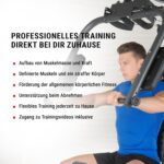 HAMMER Ultra Kraftstation, schwarz, 167 x 105 x 200 cm - Fitnessgeräte für Zuhause, Krafttraining, Fitnessstation, Home Gym