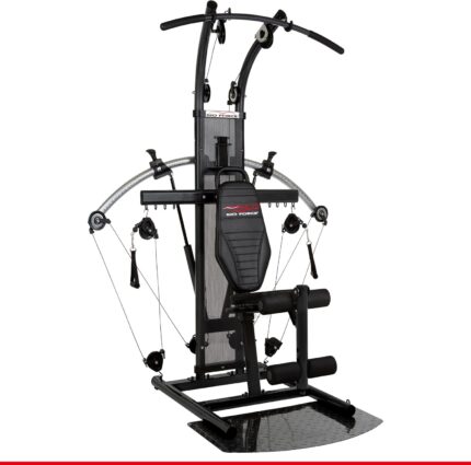 Hammer Kraftstation Bio Force Extreme Sixpack Plus - Ganzkörpertrainer mit über 100 Übungen mit 125 kg Gesamtwiderstand, Fitnessstation, Tablethalter, Ganzkörpertrainer