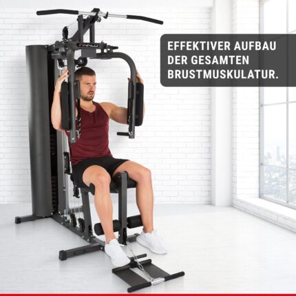 HAMMER Finnlo Kraftstation Autark 600 – Heimtrainer für Zuhause mit Cable-Cross-Funktion
