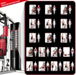 Sportstech Kraftstation HGX100/HGX300 Multifunktions-Homegym – über 45 Übungen Ganzkörper, Latzugturm, Kabelturm, Butterfly, Bankdrücken & Beinstrecker, bis 80 kg Gewichtsblock, für Zuhause