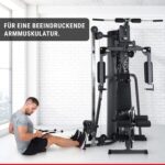 HAMMER Finnlo Kraftstation Autark 2200, Multigym, inkl. Zubehör, Fitnessstation für Zuhause, über 30 Übungen Trainingsstation Kraftstation für Zuhause