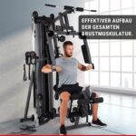 HAMMER Finnlo Kraftstation Autark 2200, Multigym, inkl. Zubehör, Fitnessstation für Zuhause, über 30 Übungen Trainingsstation Kraftstation für Zuhause