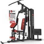 Sportstech, Kraftstation + bis 70kg mit Beinpresse & Stepper HGX150/HGX200