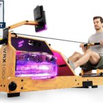 Sportstech, Wasserrudergerät + 3-Fach individuell verstellbar WRX1000