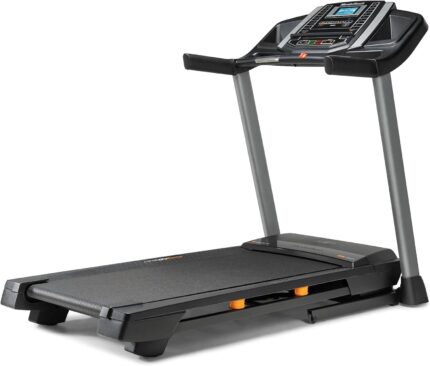 NordicTrack T-Serie Laufband für Zuhause | Klappbar | bis zu 12% Steigung & 20 km/h | Display mit 10.000+ Trainings über iFIT-Platform | Smart Fitness für Zuhause