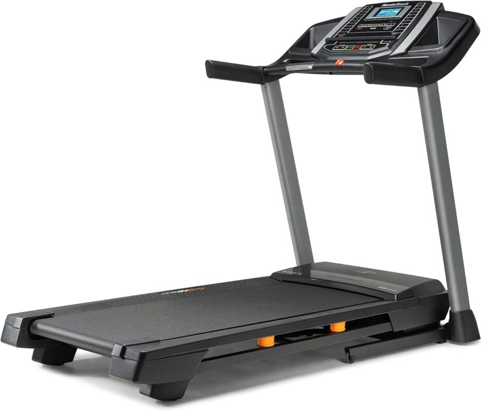 NordicTrack T-Serie Laufband für Zuhause | Klappbar | bis zu 12% Steigung & 20 km/h | Display mit 10.000+ Trainings über iFIT-Platform | Smart Fitness für Zuhause