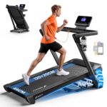 MERACH T31 Laufband Für Zuhause, 46 * 140CM/46 * 120CM Laufbereich