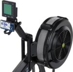 Concept2 RowErg mit Standardbeinen, Rudergerät Modell D,Luftwiderstand, Schwarz