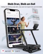 MERACH T31 Laufband Für Zuhause, 46 * 140CM/46 * 120CM Laufbereich