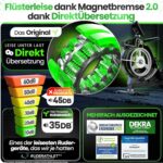 TRETMANN Rudergerät für Zuhause Set – extra leise [Wirbelstrombremse 2.0]
