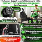 TRETMANN Rudergerät für Zuhause Set – extra leise [Wirbelstrombremse 2.0]