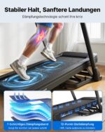 MERACH T31 Laufband Für Zuhause, 46 * 140CM/46 * 120CM Laufbereich