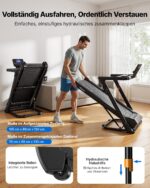 MERACH T31 Laufband Für Zuhause, 46 * 140CM/46 * 120CM Laufbereich