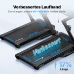 MERACH T31 Laufband Für Zuhause, 46 * 140CM/46 * 120CM Laufbereich