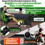 TRETMANN Rudergerät für Zuhause Set – extra leise [Wirbelstrombremse 2.0]