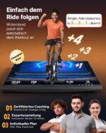 MERACH S29 Heimtrainer Fahrrad - 10kg Schwungrad, extra leise, sanfter Lauf